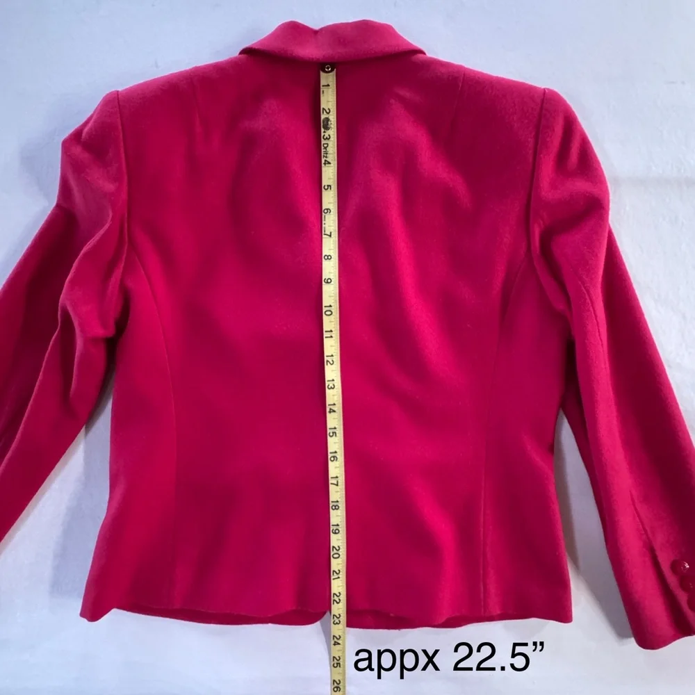 Pendleton Red Wool Blazer Fully Lined with Pockets (10P)